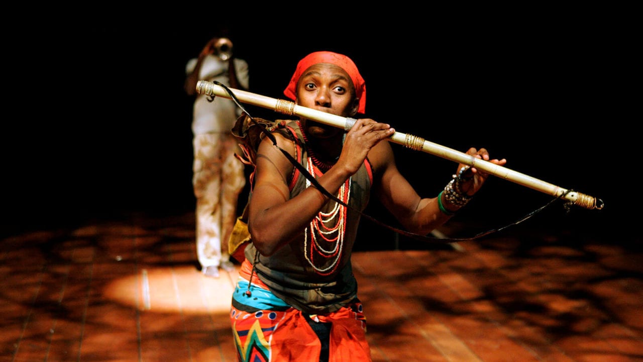 The Magic Flute Mhlekazi Andy Mosiea as Tamino in The Magic Flute Impempe Yomlingo Photo by Keith Pattison